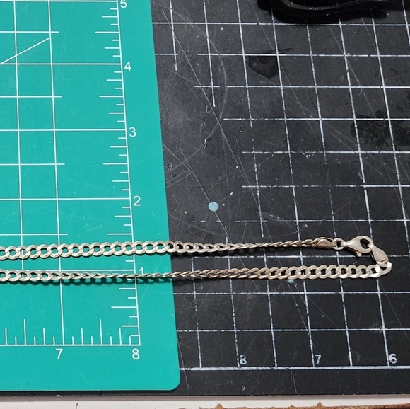 Vintage Sterling Silver Butterfly and Sterling Silver Link Chain - Picture 13 of 13